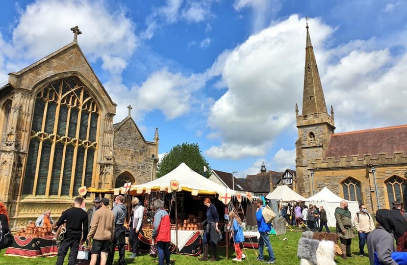 Evesham Medieval Market Nigel Huddleston